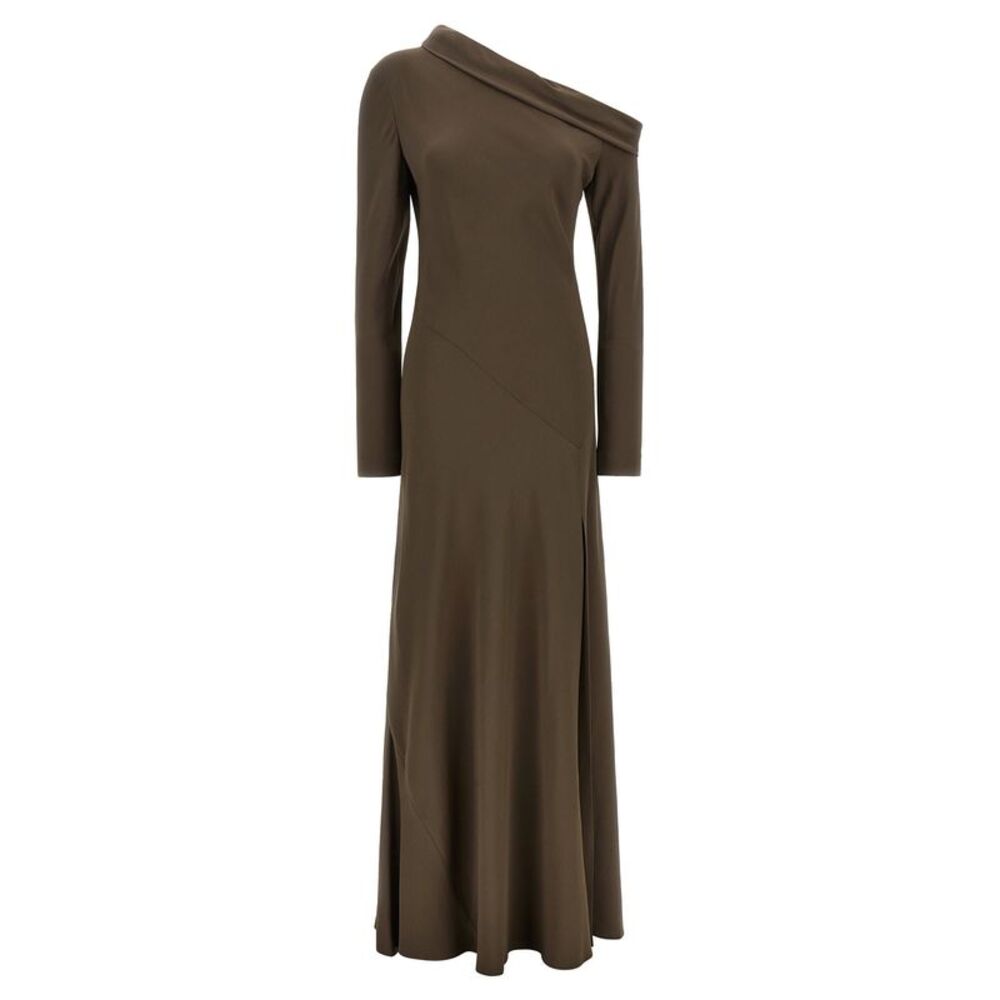 Alberta Ferretti Women's Bare Shoulder Dress